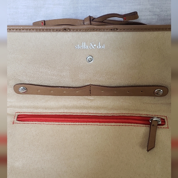 Stella & Dot Multicolor Striped Cosmetic Bag - Picture 4 of 5